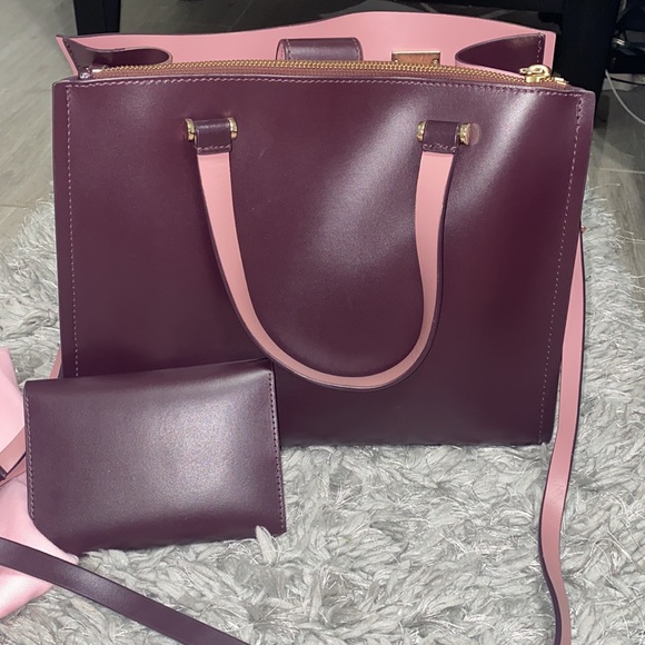 Kate Spade tote, matching wallet, keychain and duffel bag bundle - Picture 2 of 14